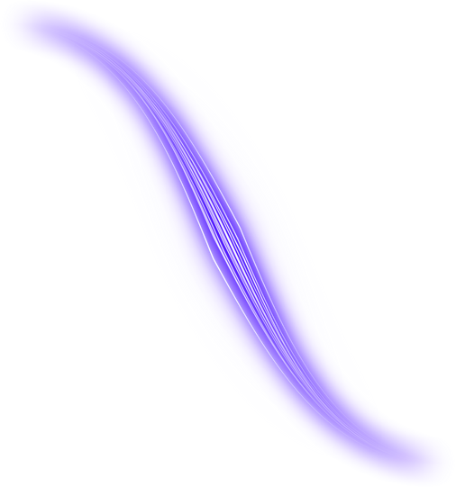 Purple Neon Swirl Line